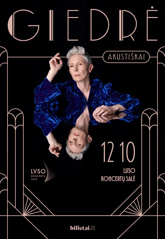 Pirkti bilietus GIEDRĖ | Vilnius | Akustiškai Vilnius, LVSO koncertų salė Gruodis 10