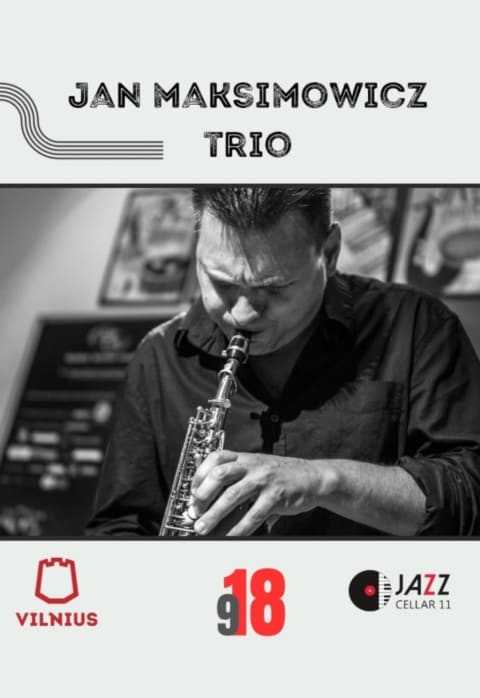 Pirkti bilietus Jan Maksimowicz trio Vilnius, Jazz Cellar 11 Rugsėjis 18