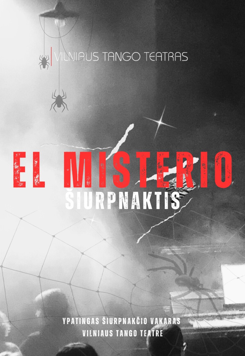 Pirkt biļetes Vilniaus tango teatras - El Misterio Vilnius, La Casa Del Tango, Gedimino pr. 64 Oktobris 31