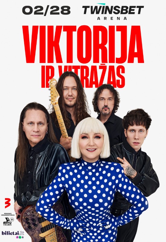 Pirkti bilietus Viktorija ir Vitražas | Vilnius Vilnius, Twinsbet Arena Vasaris 28