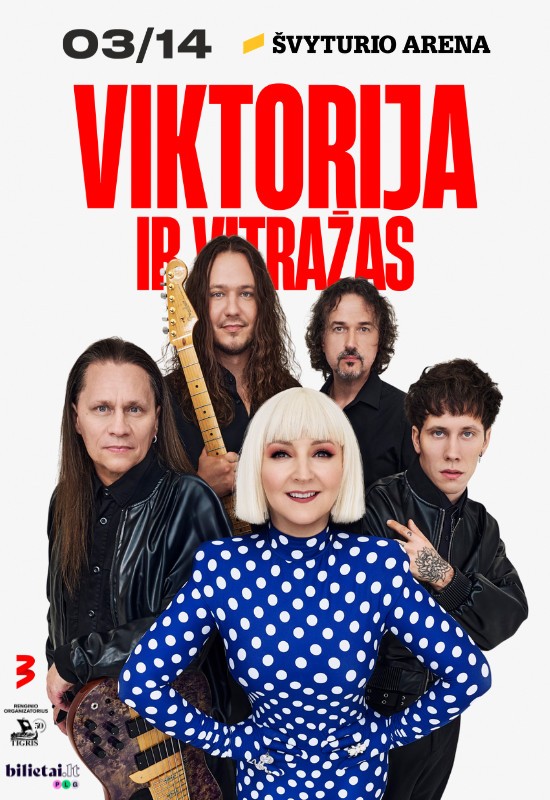 Pirkt biļetes Viktorija ir Vitražas | Klaipėda Klaipėda, Klaipėdos Švyturio arena Marts 14