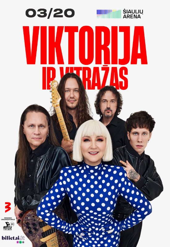 Pirkt biļetes Viktorija ir Vitražas | Šiauliai Šiauliai, Šiaulių arena Marts 20