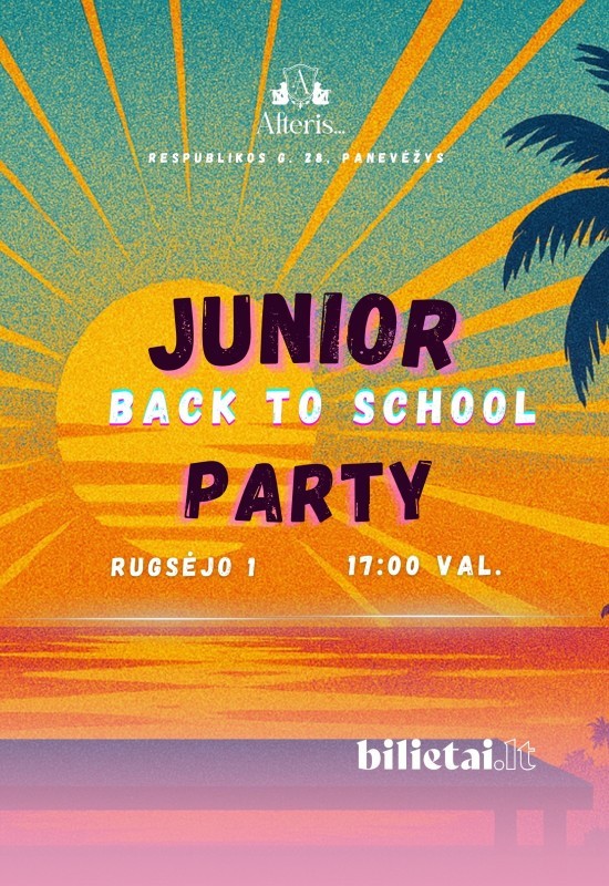 Pirkt biļetes Rugsėjo pirmosios vakarėlis |  N-14 | Panevėžys Panevėžys, Naktinis klubas ir renginių erdvė AFTERIS Septembris 01