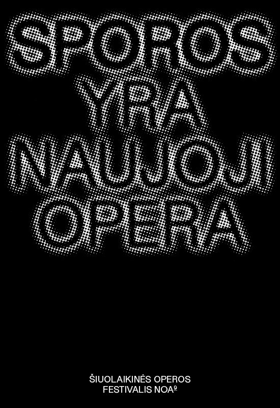 Pirkti bilietus Sporos | PREMJERA. Šiuolaikinės operos festivalis NOA Vilnius, Vilniaus universiteto Aula Parva Spalis 24