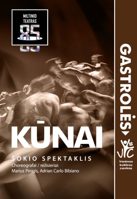 Купить билеты JMDT  | KŪNAI chor./rež. Marius Pinigis, Adrian Carlo Bibiano Varėna, Varėnos kultūros centras Октябрь 17