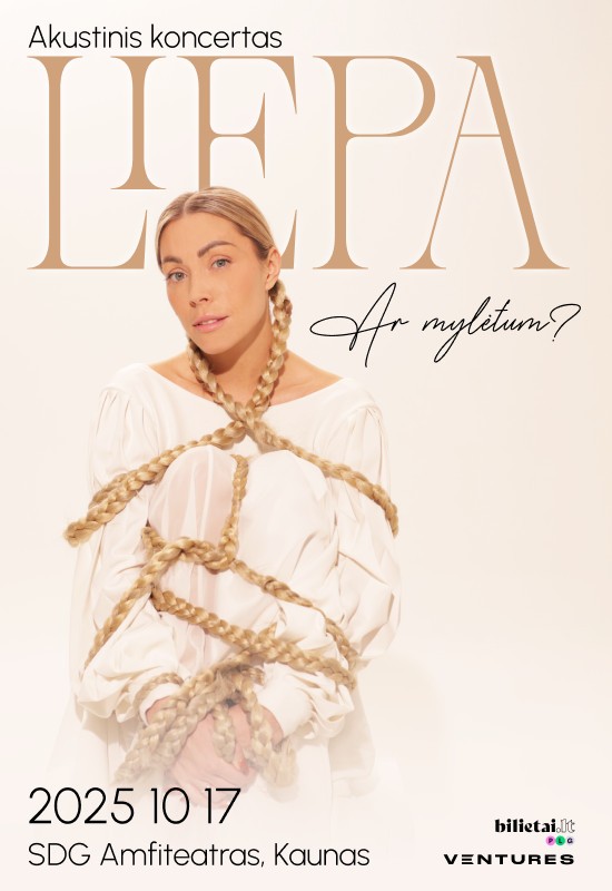 Buy tickets Liepa Mondeikaitė - Akustinis koncertas Kaunas, Kauno Žalgirio arena October 17