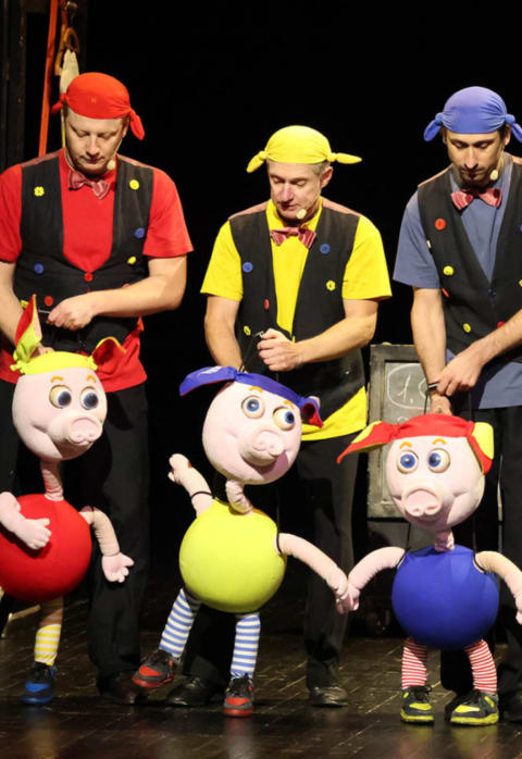 Pirkt biļetes TRYS PARŠIUKAI || Muzikinis spektaklis vaikams Vilnius, Vilniaus teatras „Lėlė“ Septembris 28