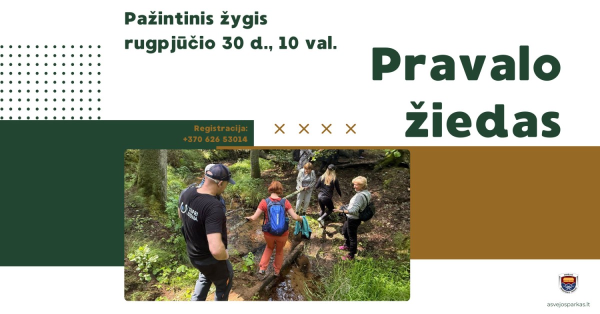 Buy tickets Žygis Pravalo aštuonetas - AS Dubingiai, Asvejos regioninis parkas August 30
