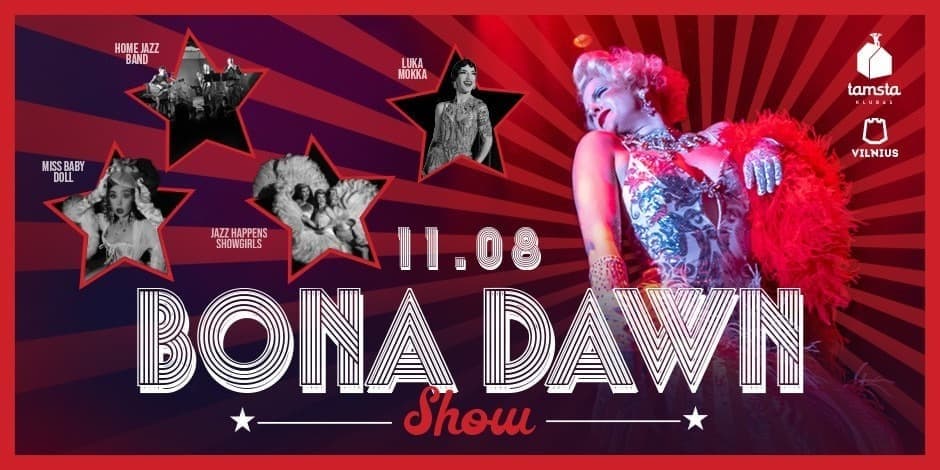 Купить билеты BONA DAWN SHOW Vilnius, TAMSTA muzikos klubas Ноябрь 08