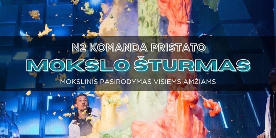 Pirkti bilietus N2 Mokslo Šturmas Panevėžyje Panevėžys, Panevėžio kultūros centras Rugsėjis 27