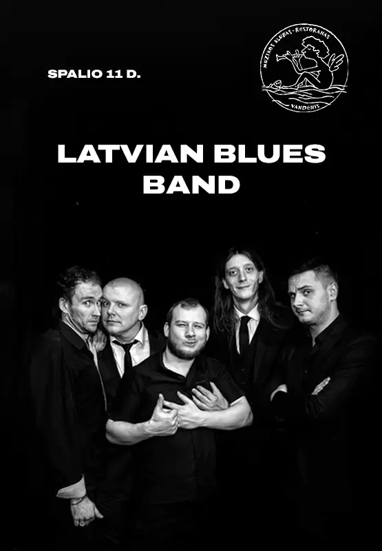 Pirkt biļetes Latvian Blues Band Palanga, Muzikos klubas Vandenis Oktobris 11