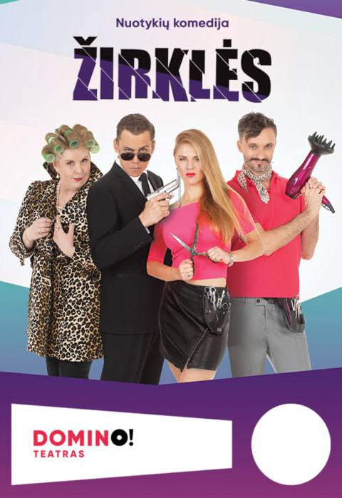 Pirkti bilietus DOMINO teatras | komedija ŽIRKLĖS Vilnius, DOMINO teatras Lapkritis 09