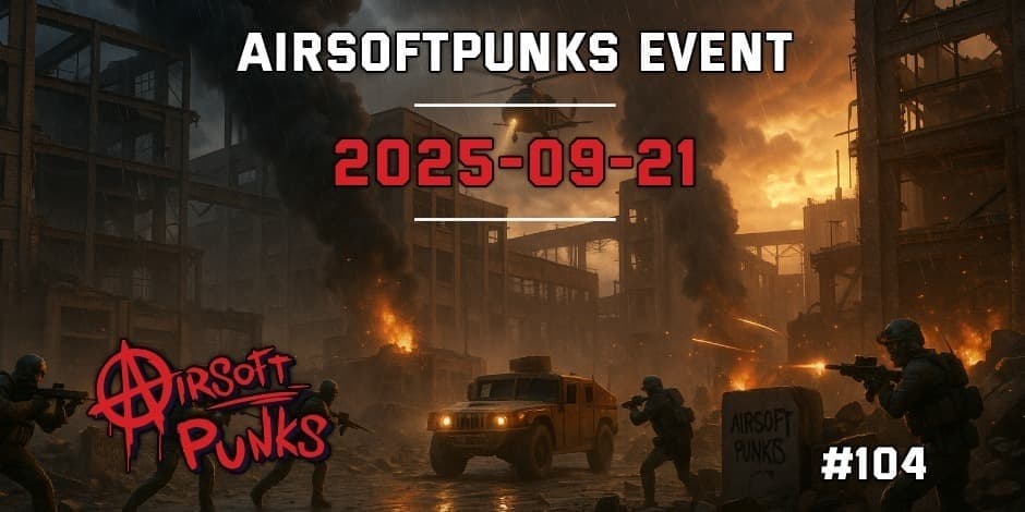 Купить билеты AirsoftPunks Event #104 Vilnius, Airsoft Punks Сентябрь 21