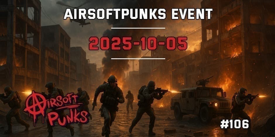 Buy tickets AirsoftPunks Event #106 Vilnius, Airsoft Punks October 05