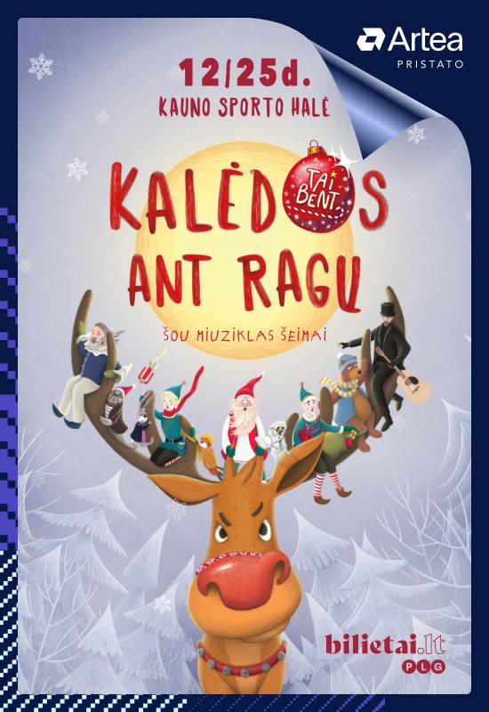 Купить билеты Kalėdos ant ragų (Kaunas) Kaunas, Kauno sporto halė Декабрь 25
