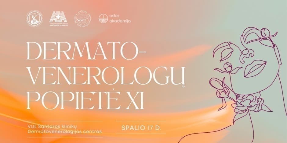 Pirkt biļetes Dermatovenerologų popietė XI Vilnius, Dermatovenerologijos centras VUL Santaros klinikos Oktobris 17