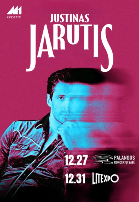 Pirkti bilietus Justinas Jarutis Palanga, Palangos koncertų salė Gruodis 27