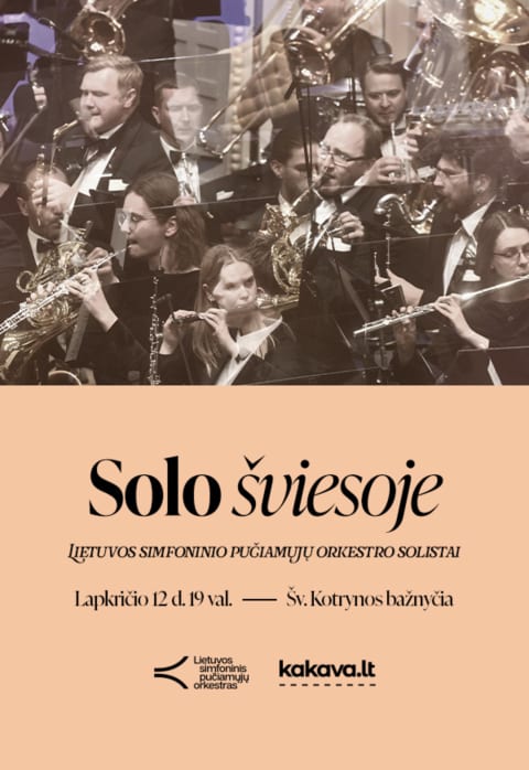 Pirkti bilietus SOLO ŠVIESOJE | LSPO Vilnius, Šv. Kotrynos bažnyčia Lapkritis 12