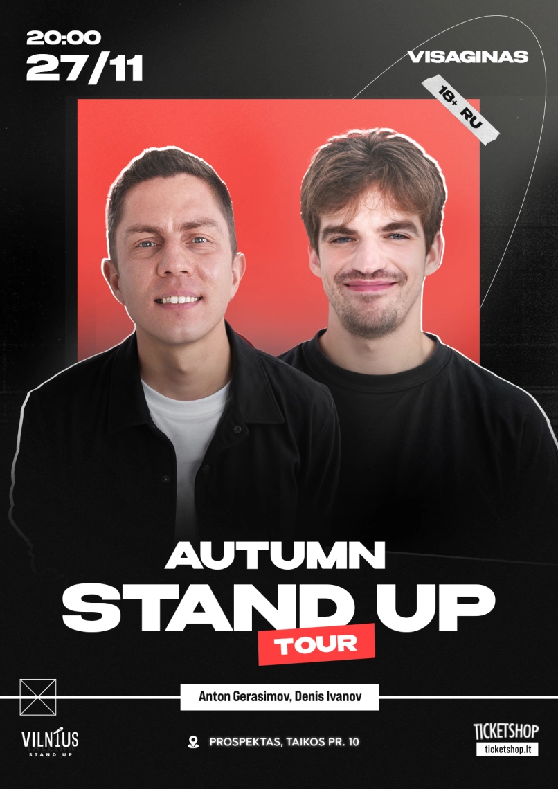 Купить билеты STAND UP | VISAGINAS Visaginas, Prospektas Ноябрь 27