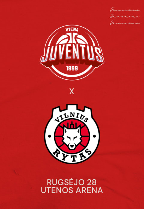 Pirkti bilietus LKL: Utenos „Juventus“ – Vilniaus „Rytas“ Utena, Utenos daugiafunkcis sporto centras Rugsėjis 28