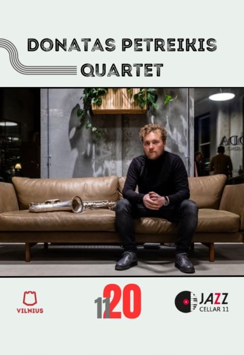 Купить билеты Donatas Petreikis Quartet (LT/DK) Vilnius, Jazz Cellar 11 Ноябрь 20