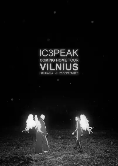 Купить билеты IC3PEAK - COMING HOME TOUR | VILNIUS Vilnius, Menų fabrikas LOFTAS Сентябрь 28
