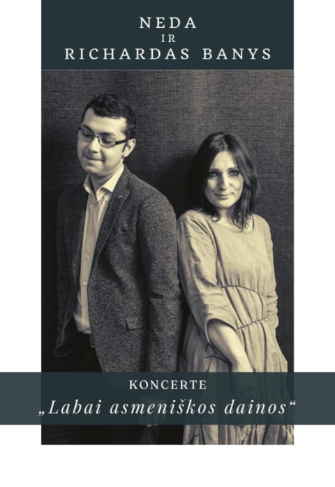 Купить билеты Neda ir Richardas Banys | Labai asmeniškos dainos | Tamsta klubas Vilnius, TAMSTA muzikos klubas Октябрь 29
