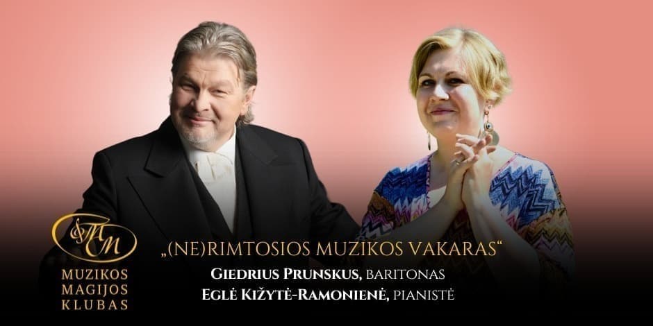 Pirkti bilietus (Ne)rimtosios muzikos vakaras | Giedrius Prunskus, Eglė Kižytė-Ramonienė Vilnius, Muzikos magijos klubas Spalis 02