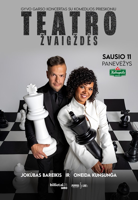 Pirkti bilietus TEATRO ŽVAIGŽDĖS | Panevėžys Panevėžys, Kalnapilio arena Sausis 11