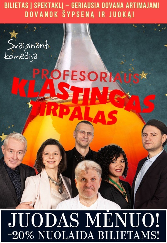 Buy tickets Svaiginanti komedija 