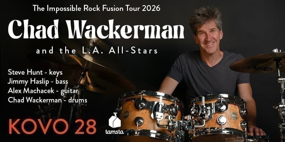 Купить билеты CHAD WACKERMAN & THE L.A. ALL-STARS | TAMSTA Vilnius, TAMSTA muzikos klubas Март 28