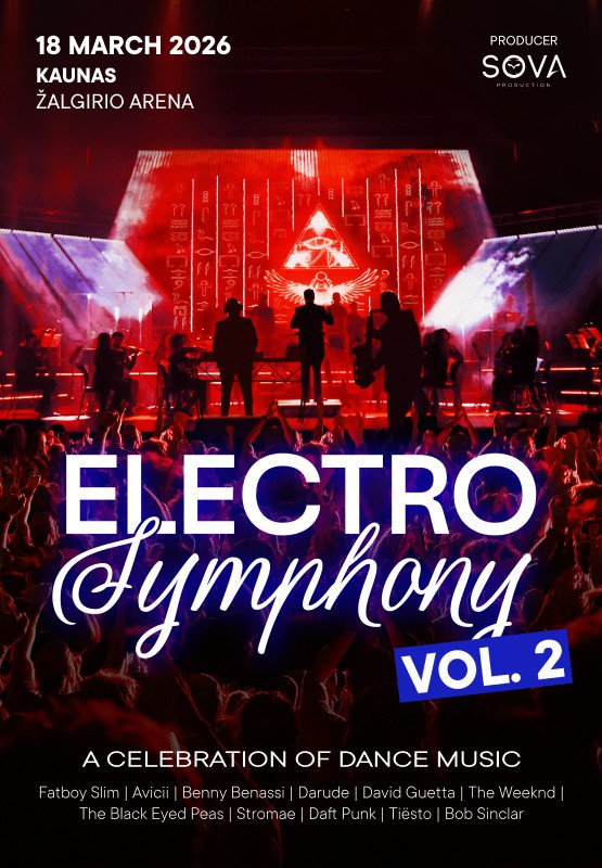 Pirkti bilietus ELECTRO SYMPHONY Vol.2 | Kaunas Kaunas, Kauno Žalgirio arena Kovas 18