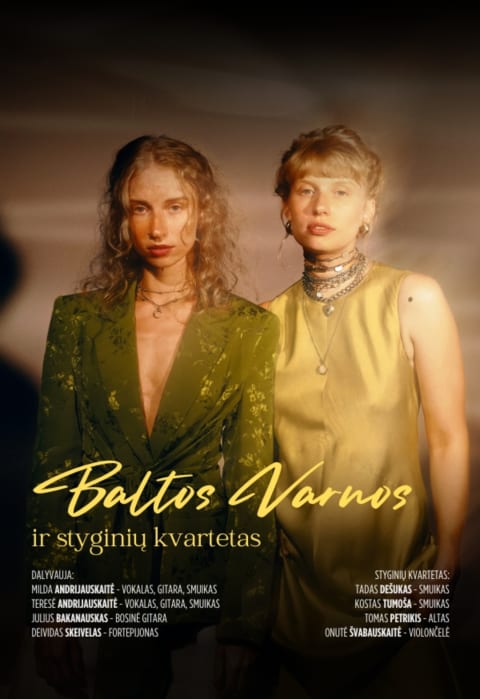 Buy tickets „Baltos Varnos” ir styginių kvartetas Vilnius, Šv. Kotrynos bažnyčia December 03