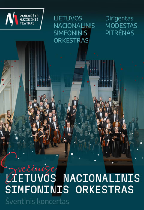 Купить билеты PMT | Svečiuose – LIETUVOS NACIONALINIS SIMFONINIS ORKESTRAS Panevėžys, Panevėžio muzikinis teatras Декабрь 13