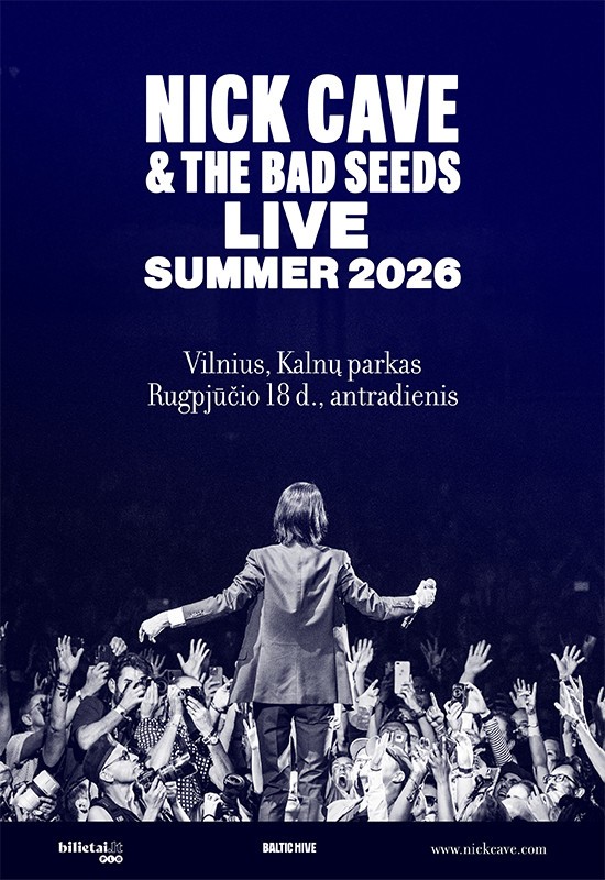 Pirkt biļetes NICK CAVE & THE BAD SEEDS | KALNŲ PARKAS | VILNIUS Vilnius, Kalnų parkas Augusts 18
