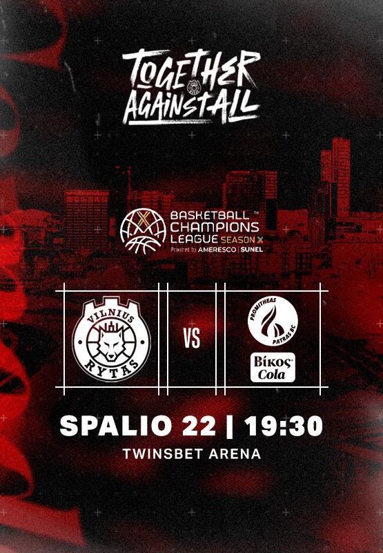 Pirkti bilietus BCL: Vilniaus 