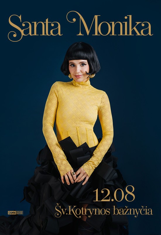 Pirkt biļetes Santa Monika | Papildomas koncertas Vilnius, Šv. Kotrynos bažnyčia Decembris 08
