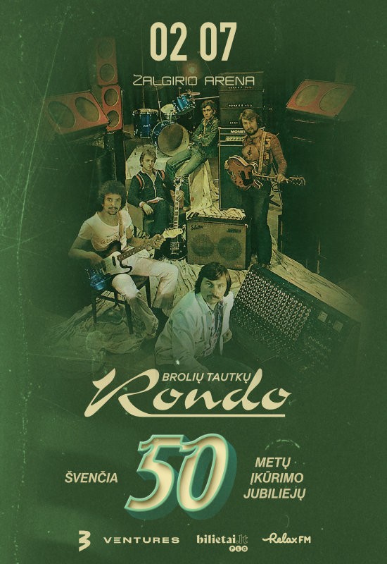 Купить билеты Brolių Tautkų RONDO | Kaunas Kaunas, Kauno Žalgirio arena Февраль 07