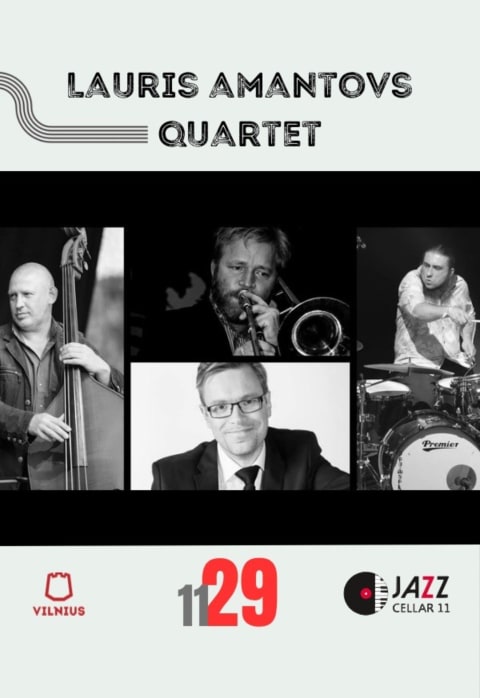 Pirkti bilietus Lauris Amantovs Quartet (LV) Vilnius, Jazz Cellar 11 Lapkritis 29