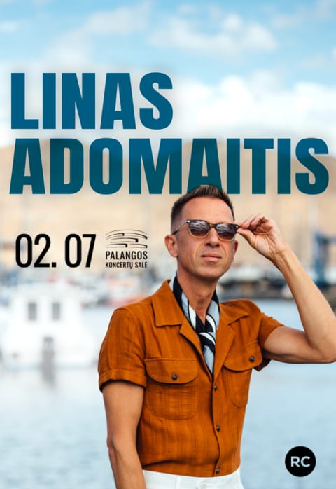 Buy tickets Linas Adomaitis Palanga, Palangos koncertų salė February 07