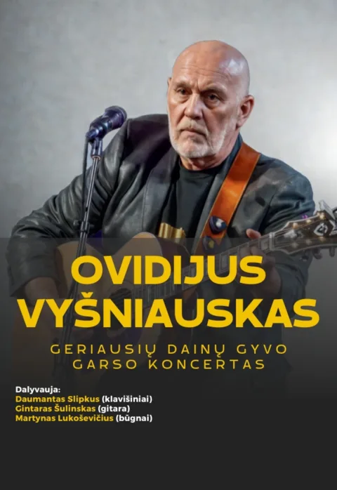 Купить билеты Ovidijus Vyšniauskas ir gyvo garso  grupė Vilnius, Šv. Kotrynos bažnyčia Март 13