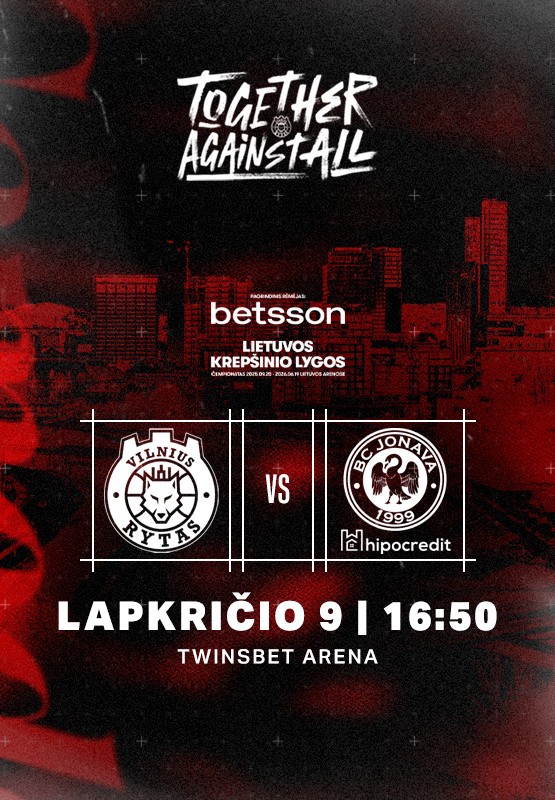 Pirkti bilietus LKL: Vilniaus 