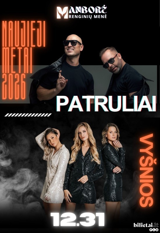 Pirkti bilietus Smagiausi Naujieji metai 2026 | Grupė 