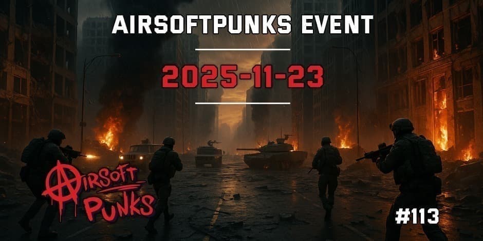Купить билеты AirsoftPunks Event #113 Vilnius, Airsoft Punks Ноябрь 23