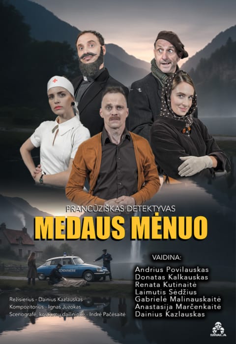 Buy tickets Prancūziškas detektyvas - Medaus Mėnuo | 12.28 Vilnius, SMALA December 28