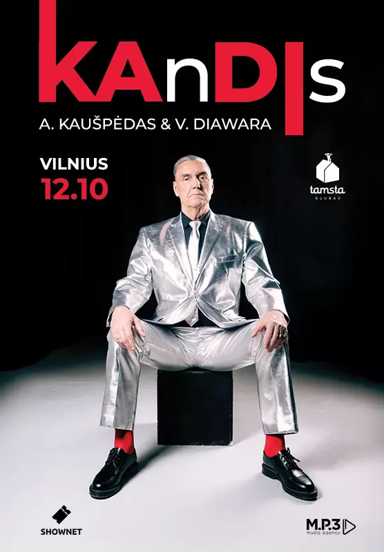 Pirkt biļetes  KAnDIs // A. Kaušpėdas ir V. Diawara // Vilnius Vilnius, TAMSTA muzikos klubas Decembris 10