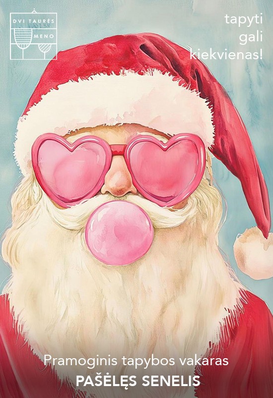 Купить билеты Tapybos vakaras: Pašėlęs senelis Vilnius, Dvi taurės meno tapybos studija - dvaras Декабрь 20