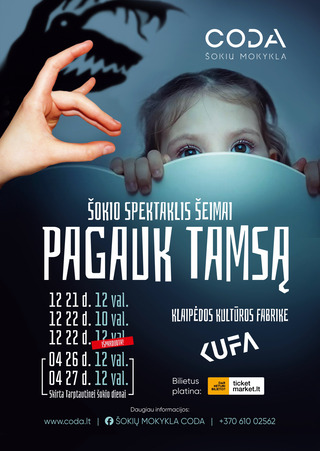 Купить билеты Šokio spektaklis vaikams 