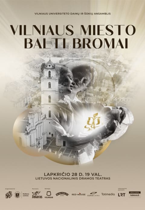 Pirkt biļetes VILNIAUS MIESTO BALTI BROMAI Vilnius, Lietuvos nacionalinis dramos teatras Novembris 28
