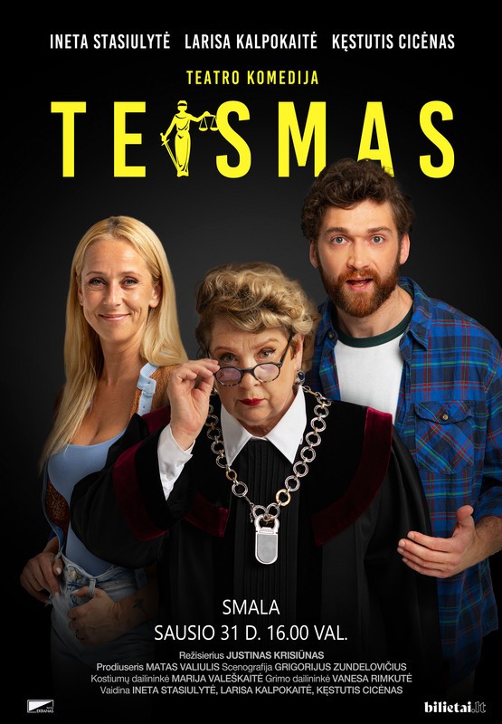 Pirkti bilietus TEISMAS | Vilnius Vilnius, SMALA Sausis 31
